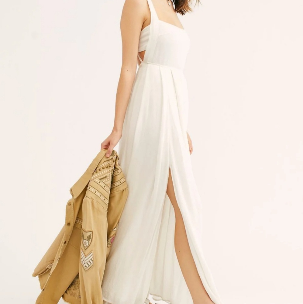 Free People Yes Please Maxi Dress S